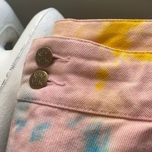 Tie Die Pastel Lucy&Yak Plus Size Cotton Trousers